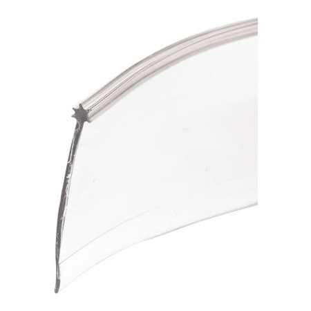 Prime-Line Prime-Line Shower Door Star Bottom Seal, Clear M 6227